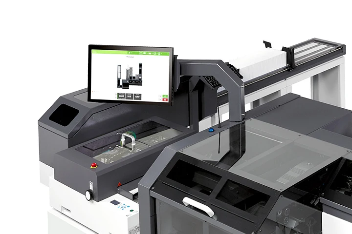 ds-1200-g4i-screen เครื่องพับและบรรจุซองอัตโนมัติ Quadient DS-1200 G4i