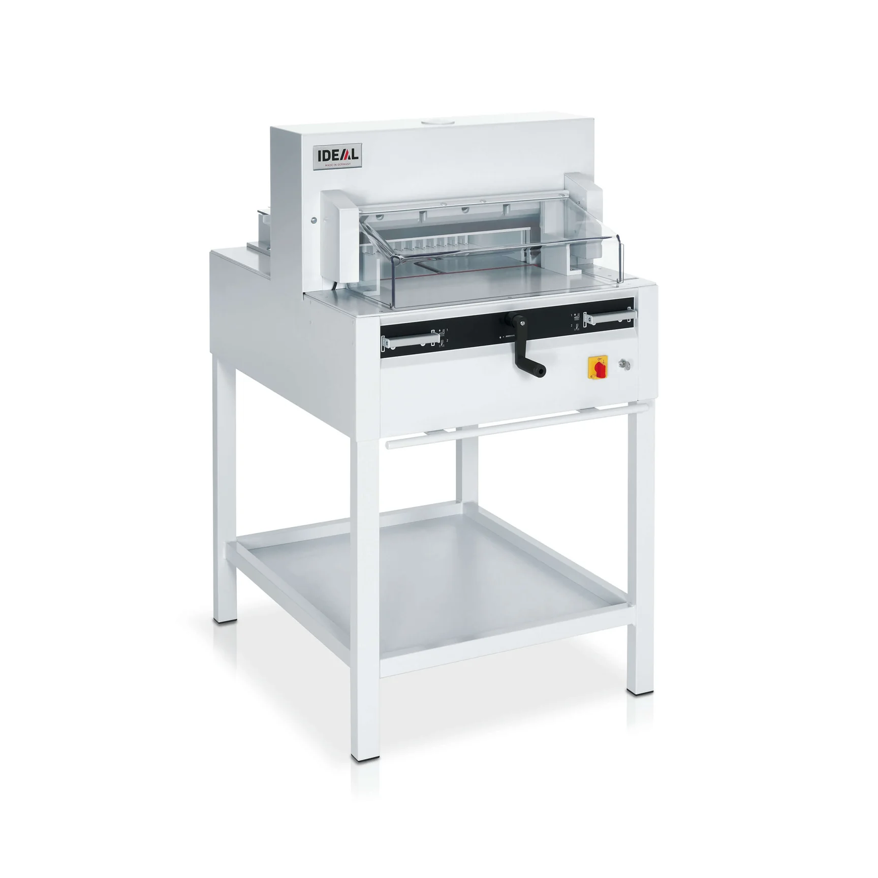 เครื่องตัดกระดาษไฟฟ้า IDEAL 4850 Guillotine A3+ ระบบกดกระดาษอัตโนมัติ Made in Germany
