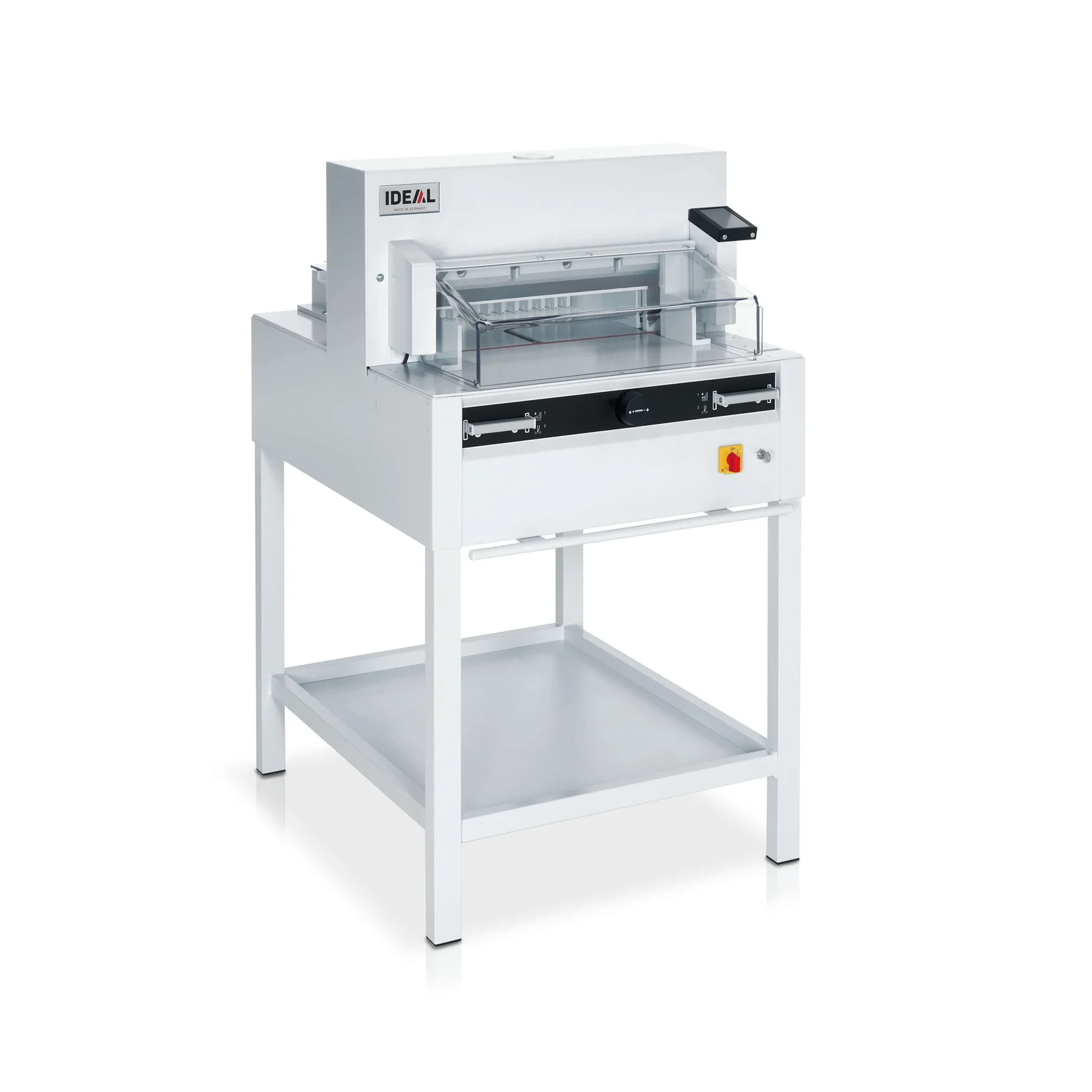 เครื่องตัดกระดาษไฟฟ้า IDEAL 4855 Guillotine A3+ ระบบกดกระดาษอัตโนมัติ Touchpad Made in Germany