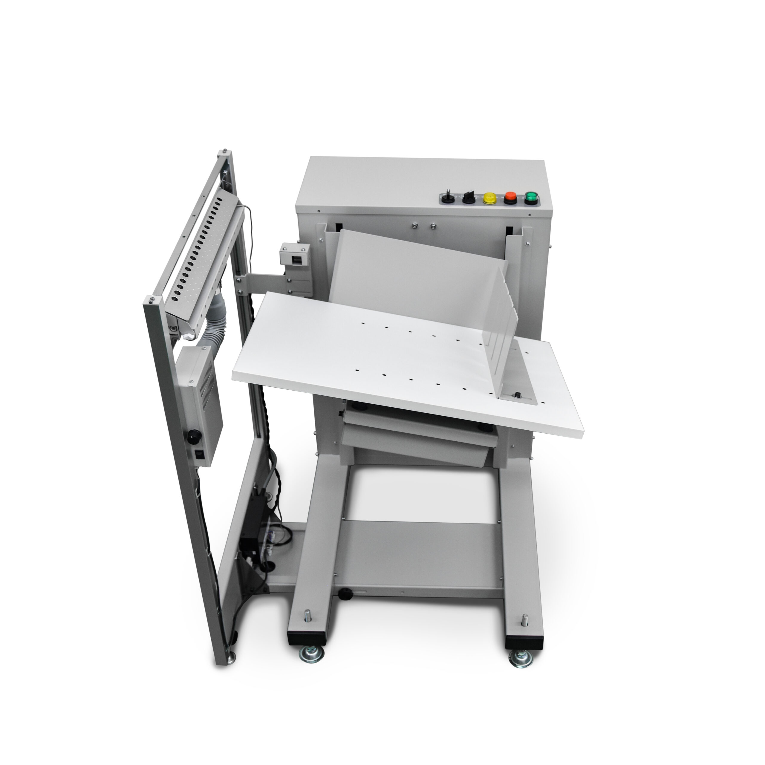 UCHIDA MSJ-1 เครื่องเขย่ากระดาษ Paper Jogger-2 เครื่องเขย่ากระดาษ UCHIDA MSJ-1 Paper Jogger สำหรับงาน Print Finishing