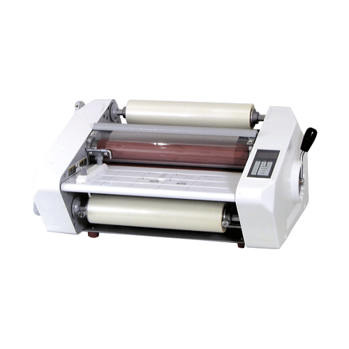 เครื่องเคลือบกระดาษ GMP Excelam Plus 355Q เครื่องเคลือบฟิล์มแบบม้วน
