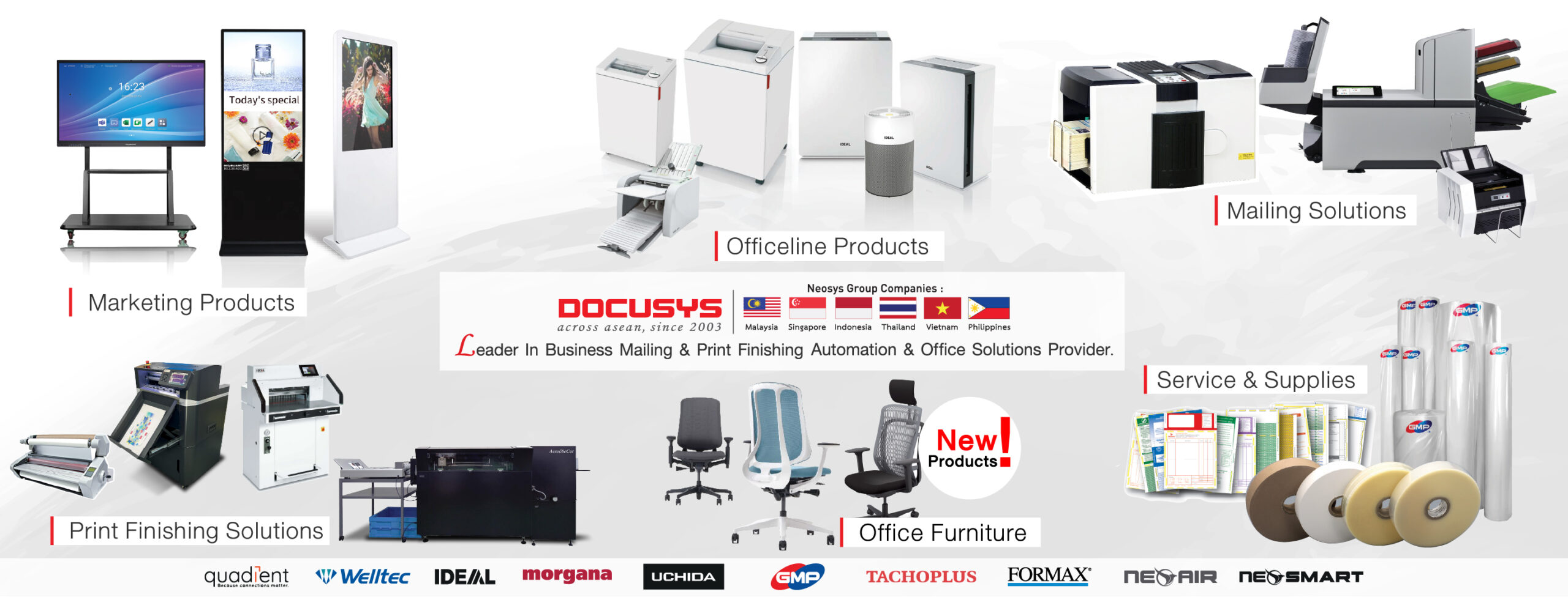 Docusys Thailandบริษัทอุปกรณ์สำนักงานและโซลูชันธุรกิจ
