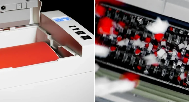 เครื่องทำลายเอกสาร Auto-Feed Shredcat IDEAL ป้อนกระดาษอัตโนมัติ