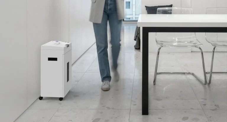 เครื่องทำลายเอกสาร Auto-Feed Shredcat IDEAL ป้อนกระดาษอัตโนมัติ