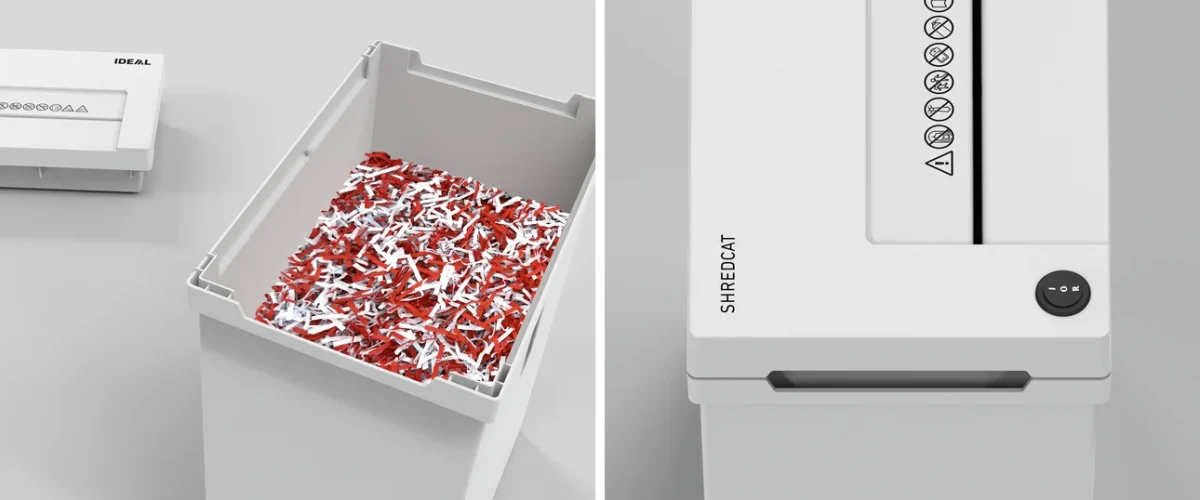 ideal-news-aktenvernichter-shredcat-8100-produktansichten-schnittgutbehaelter-bedienung (1)